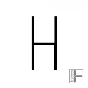 Leichtmetall H-Profil