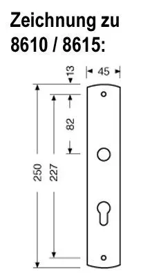 Sicherheitsgarnitur ART DECO