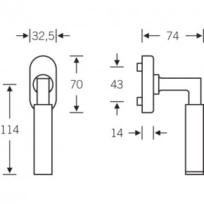 Fenstergriff FSB-3432