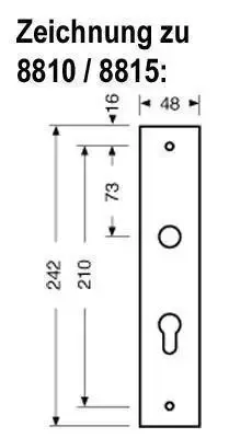 Sicherheitsgarnitur BAUHAUS Weimar