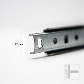 Kugelauszug leicht für 27er Nut 438 mm