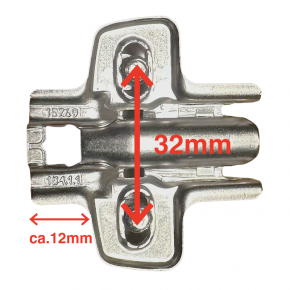 Grundplatte / Montageplatte Hettich